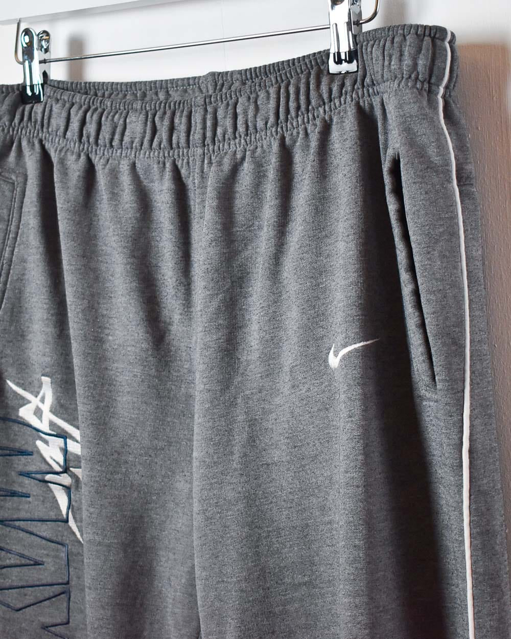 Grey Nike Air Max Tracksuit Bottoms - Medium