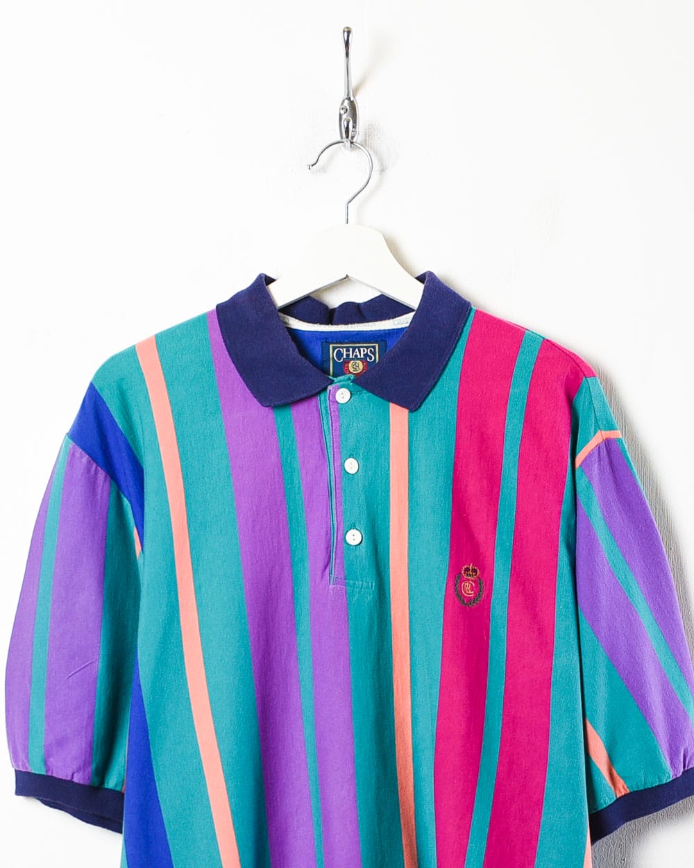 Multicolour Chaps Ralph Lauren Short Sleeved Polo Shirt - Large