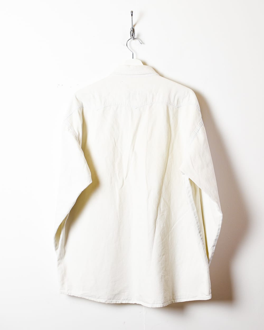 White Levi's Denim Shirt - X-Large