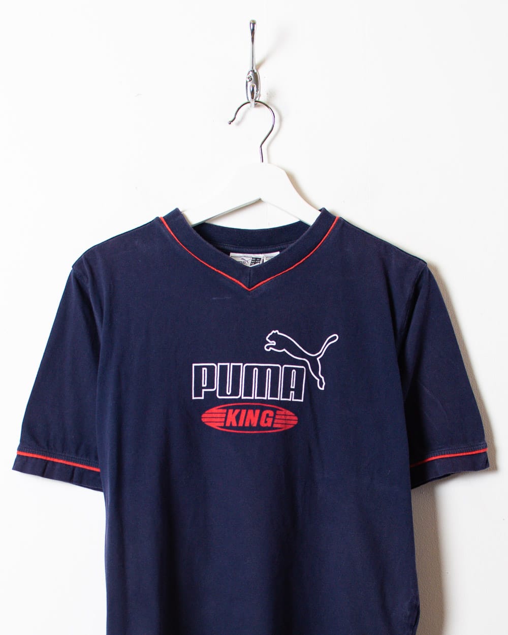 Navy Puma King T-Shirt - X-Small