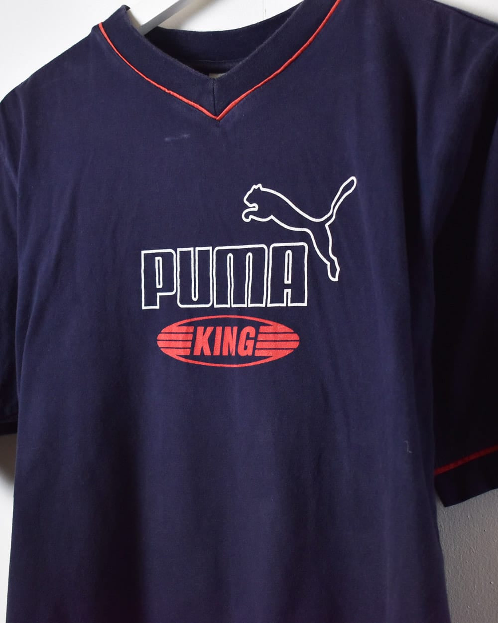 Navy Puma King T-Shirt - X-Small