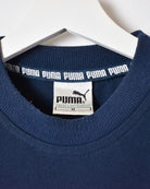 Navy Puma T-Shirt - Large