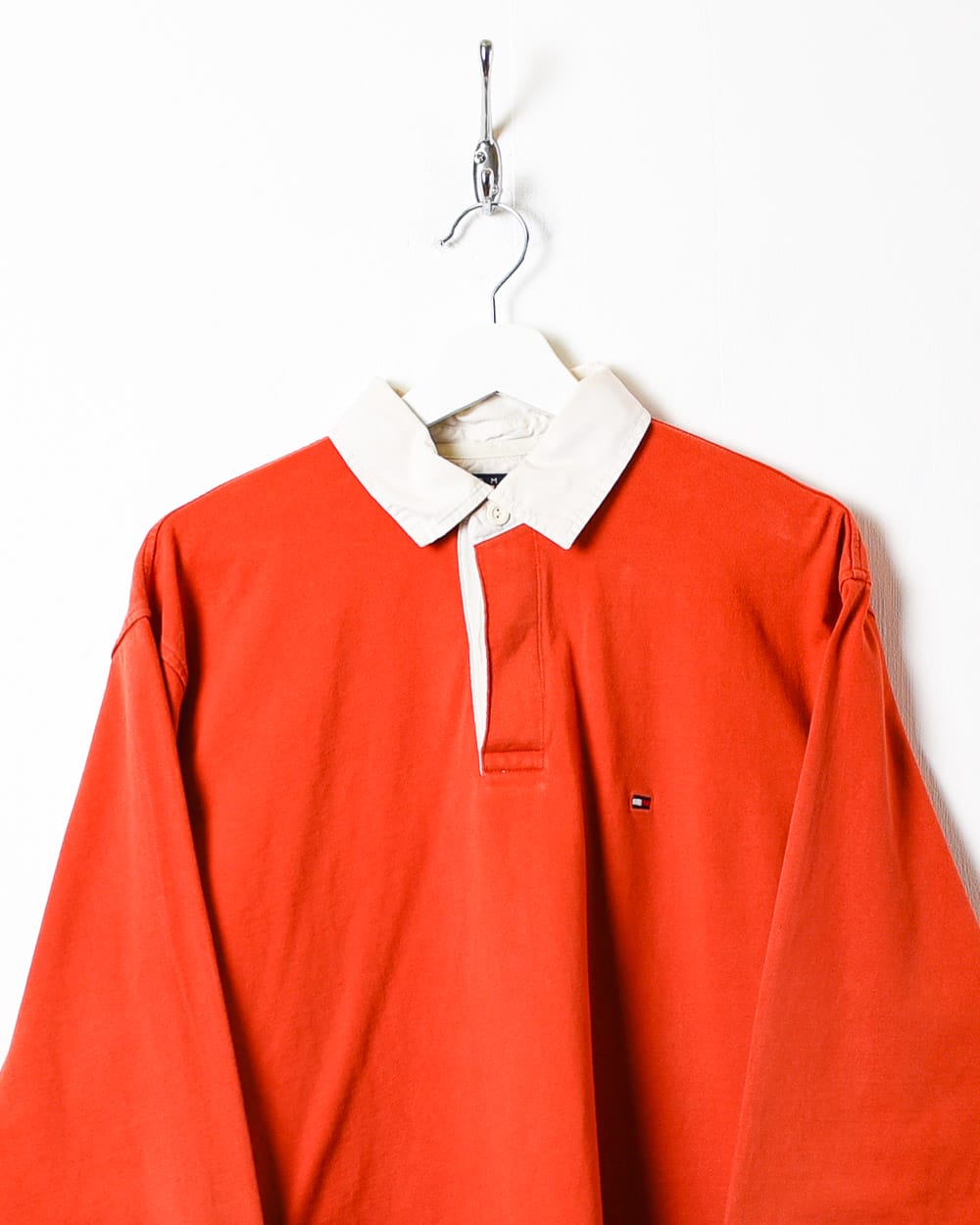 Orange Tommy Hilfiger Rugby Shirt - Medium