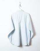 BabyBlue Wrangler Double Pocket Striped Shirt - Large