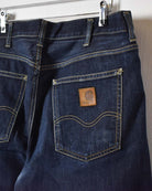 Navy Carhartt Jeans - W38 L30