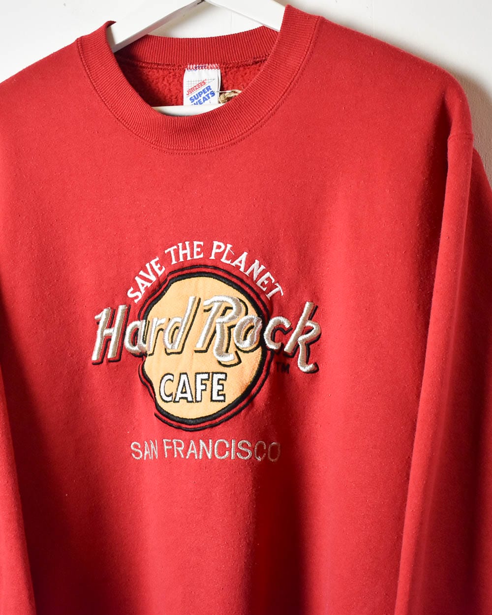 Red Hard Rock Cafe San Francisco Sweatshirt - Small