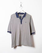 Neutral Nike Golf Textured Polo Shirt - Large