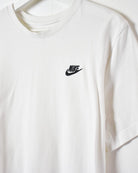 White Nike T-Shirt - Small