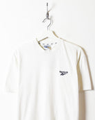 White Reebok T-Shirt - X-Small