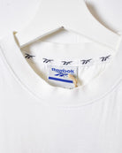 White Reebok T-Shirt - X-Small