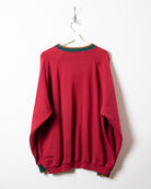 Red Colourway Sweatshirt - XX-Large