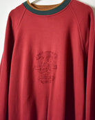 Red Colourway Sweatshirt - XX-Large