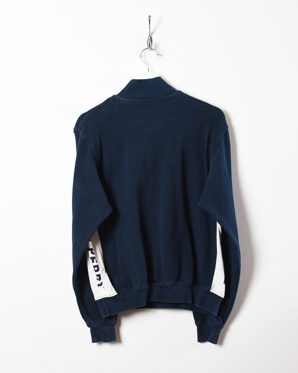 Blue fred perry discount sweatshirt