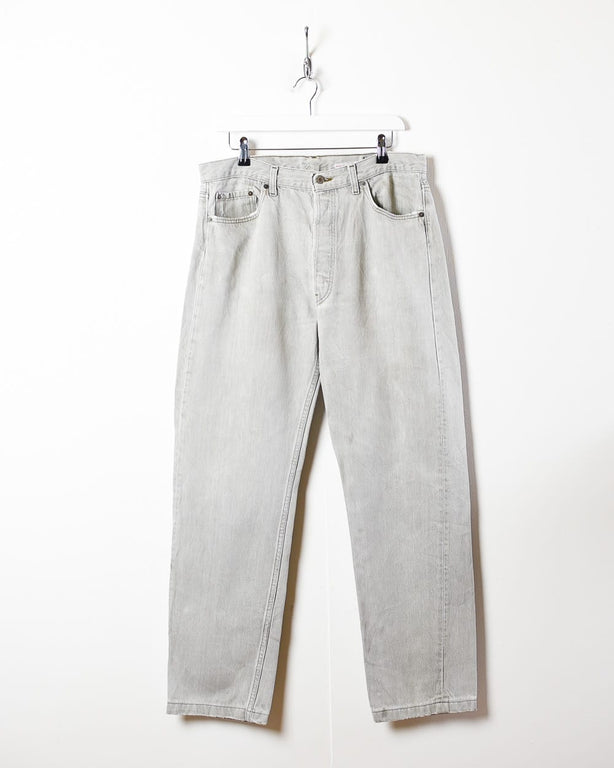 Grey Levi's 501 Jeans - W34 L31
