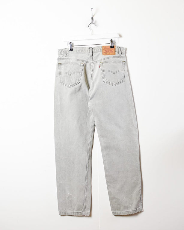 Grey Levi's 501 Jeans - W34 L31