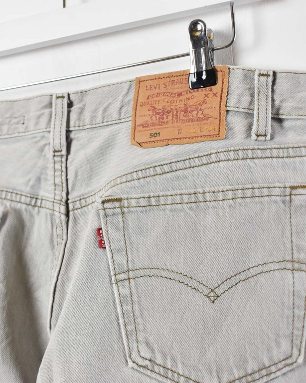 Grey Levi's 501 Jeans - W34 L31