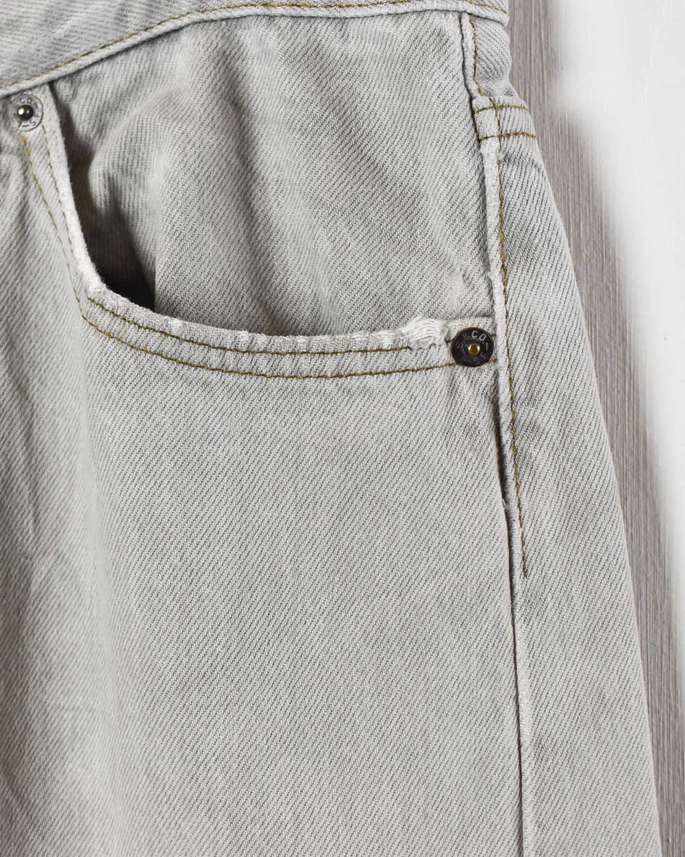 Grey Levi's 501 Jeans - W34 L31