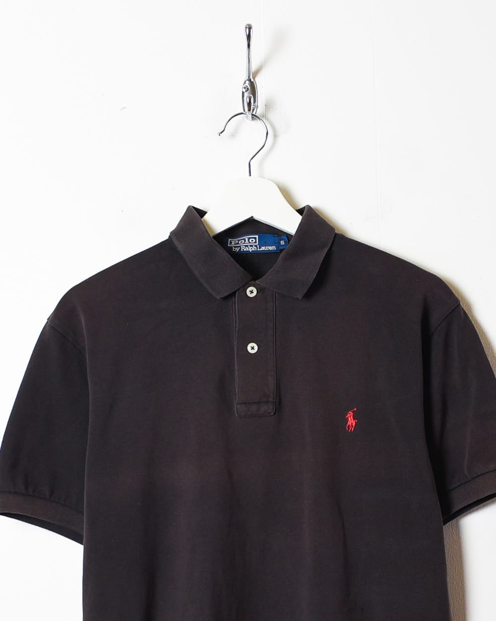 Brown Polo Ralph Lauren Polo Shirt - Small