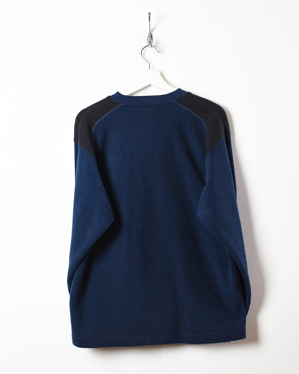 Navy Quiksilver Fleece Sweatshirt - Medium