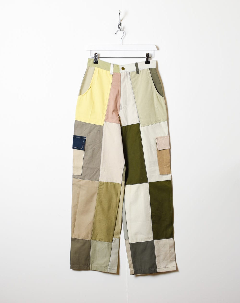 Neutral Reworked Baggy Cargo Trousers - W24 L30