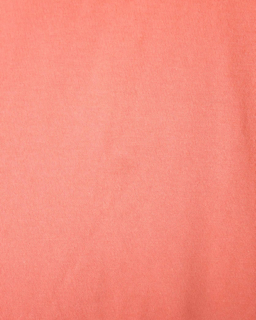 Orange The Sweater Shop Mock Neck T-Shirt - Small