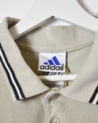 Neutral Adidas Polo Shirt - Large