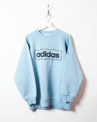 BabyBlue Adidas Sweatshirt - Large