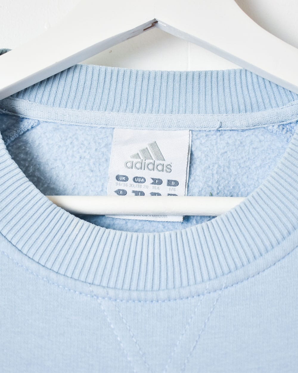 BabyBlue Adidas Sweatshirt - Large