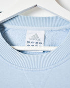BabyBlue Adidas Sweatshirt - Large
