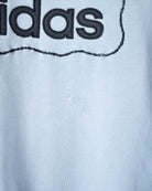BabyBlue Adidas Sweatshirt - Large