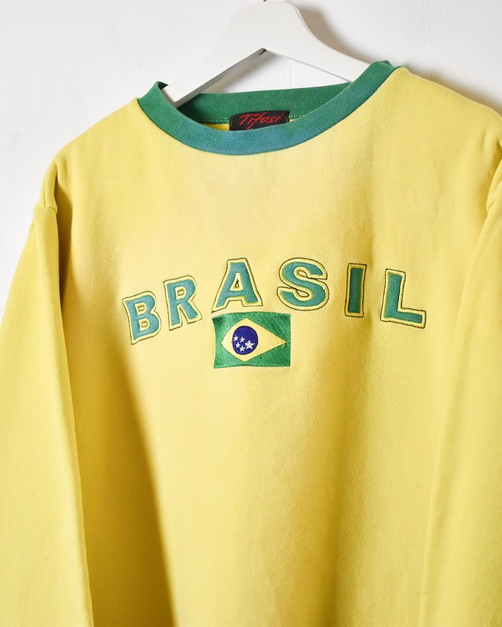 Yellow Brasil Sweatshirt - Medium