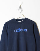 Navy Adidas Sweatshirt - X-Small