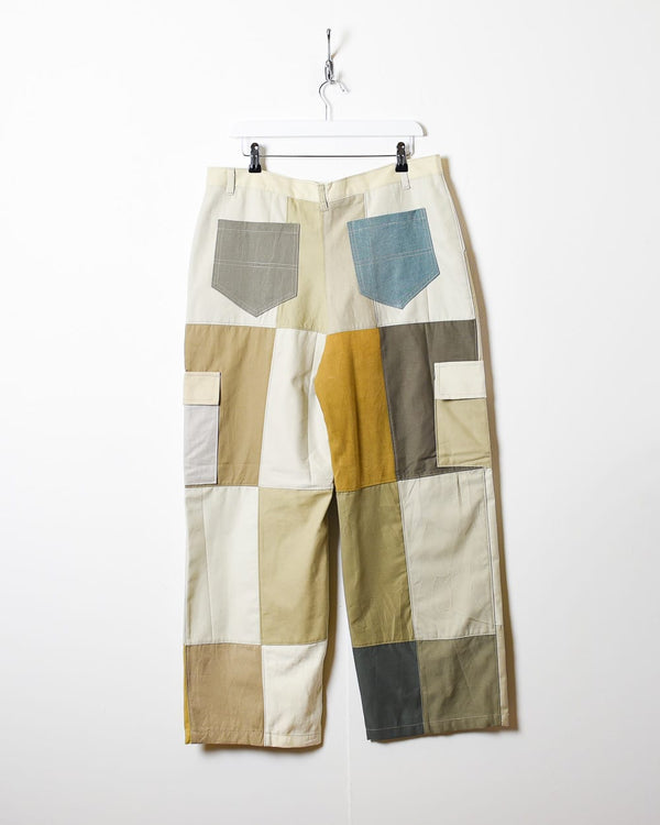 Neutral Reworked Baggy Cargo Trousers - W28 L29