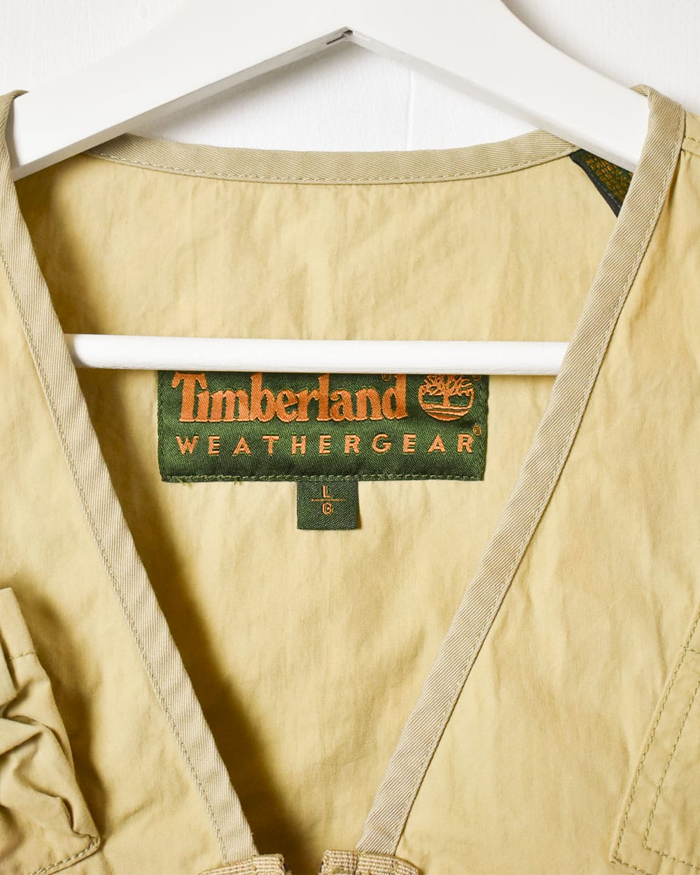 Neutral Timberland Utility Vest - Large