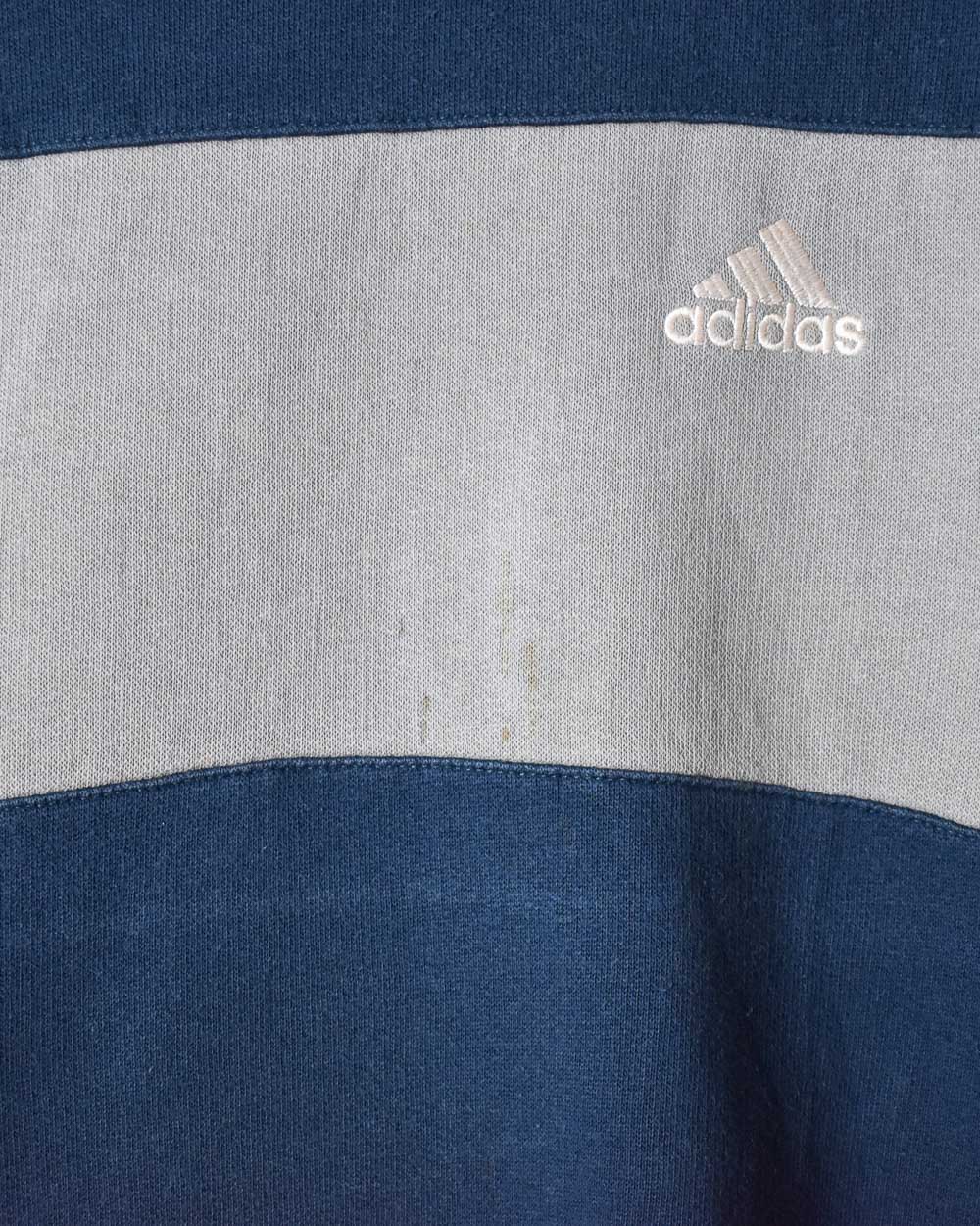 Navy Adidas Sweatshirt - Large