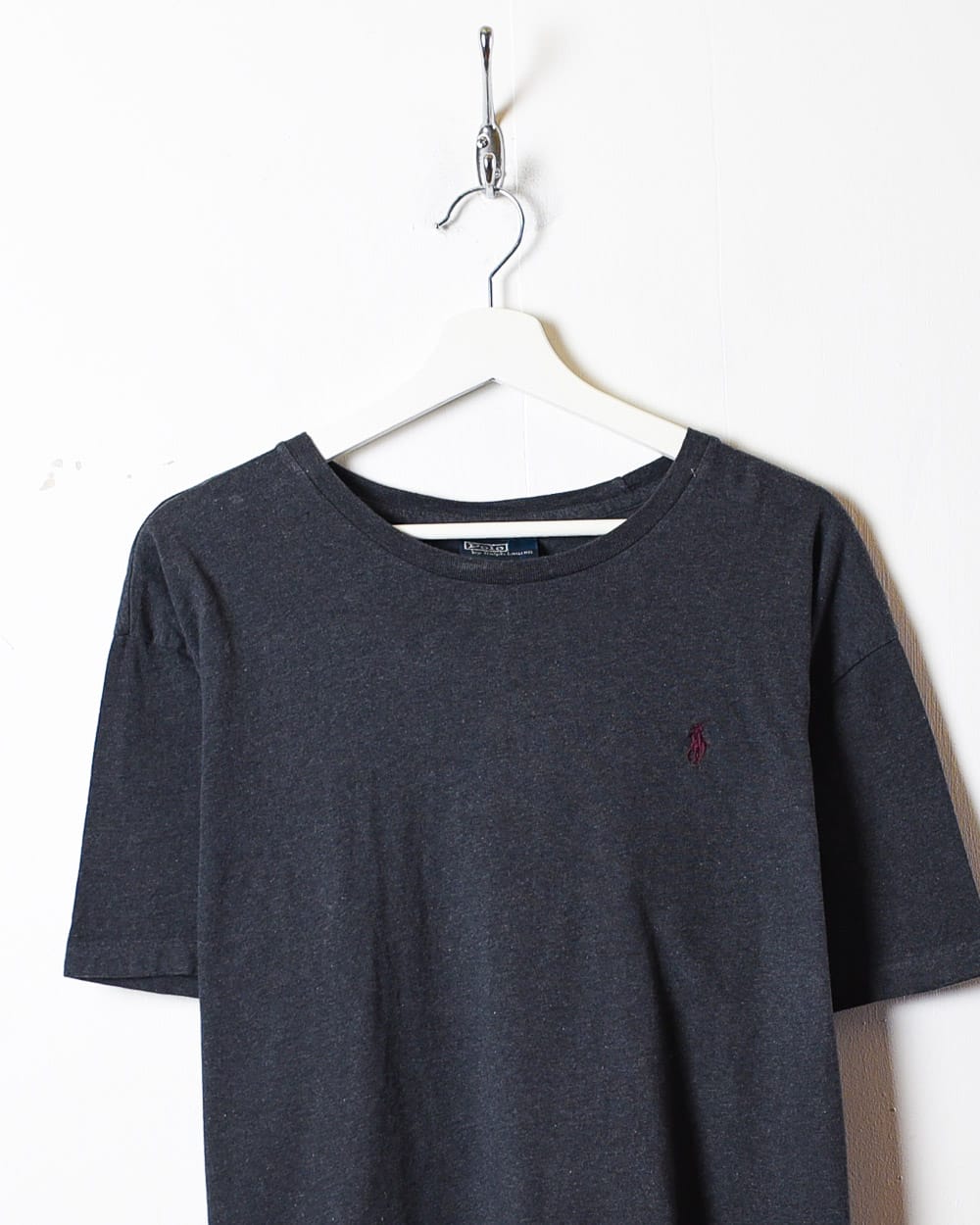 Grey Polo Ralph Lauren T-Shirt - Large