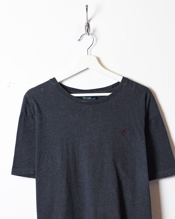 Grey Polo Ralph Lauren T-Shirt - Large
