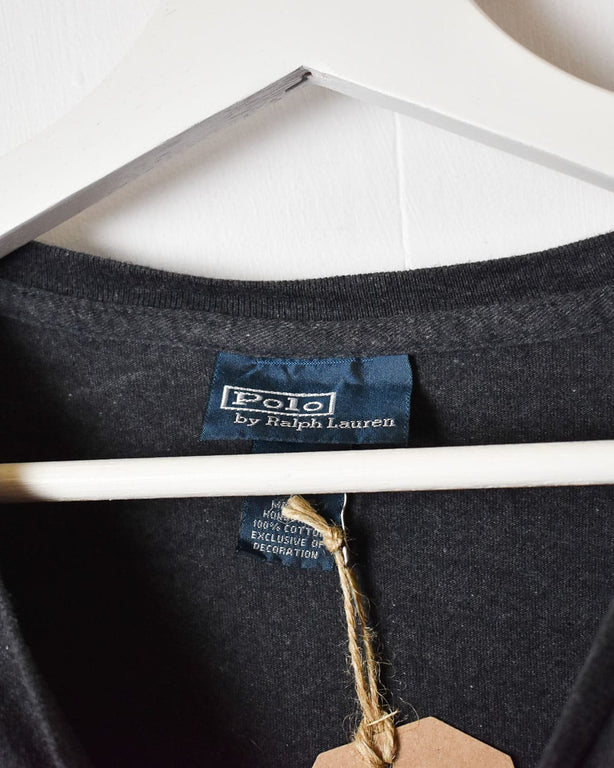 Grey Polo Ralph Lauren T-Shirt - Large