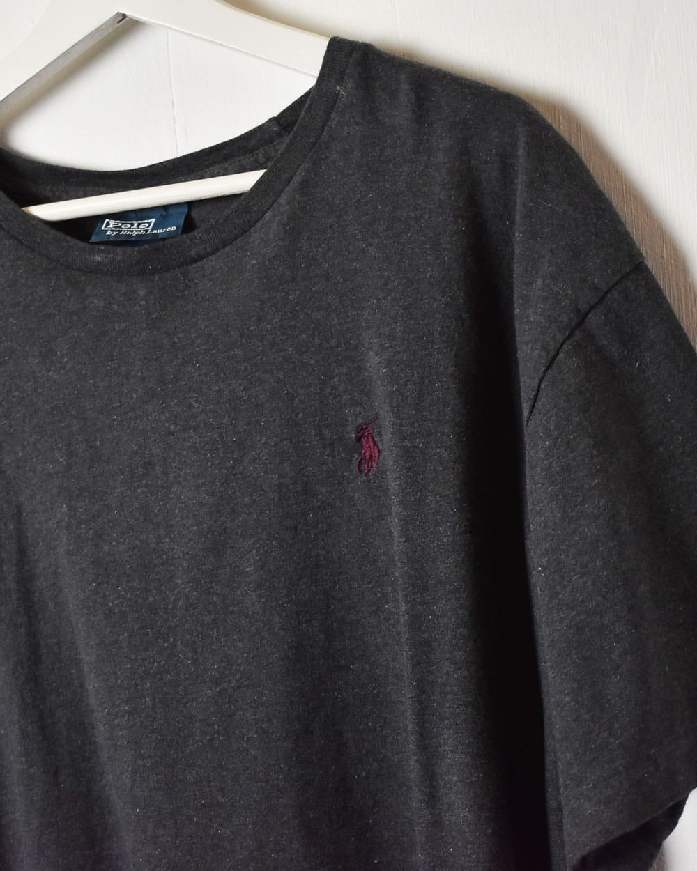 Grey Polo Ralph Lauren T-Shirt - Large