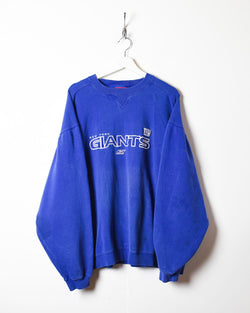 Vintage 00s Blue Reebok NFL New York Giants Sweatshirt - X-Large Cotton  mix– Domno Vintage