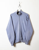 BabyBlue Adidas Zip-Through Sweatshirt - Small