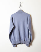 BabyBlue Adidas Zip-Through Sweatshirt - Small