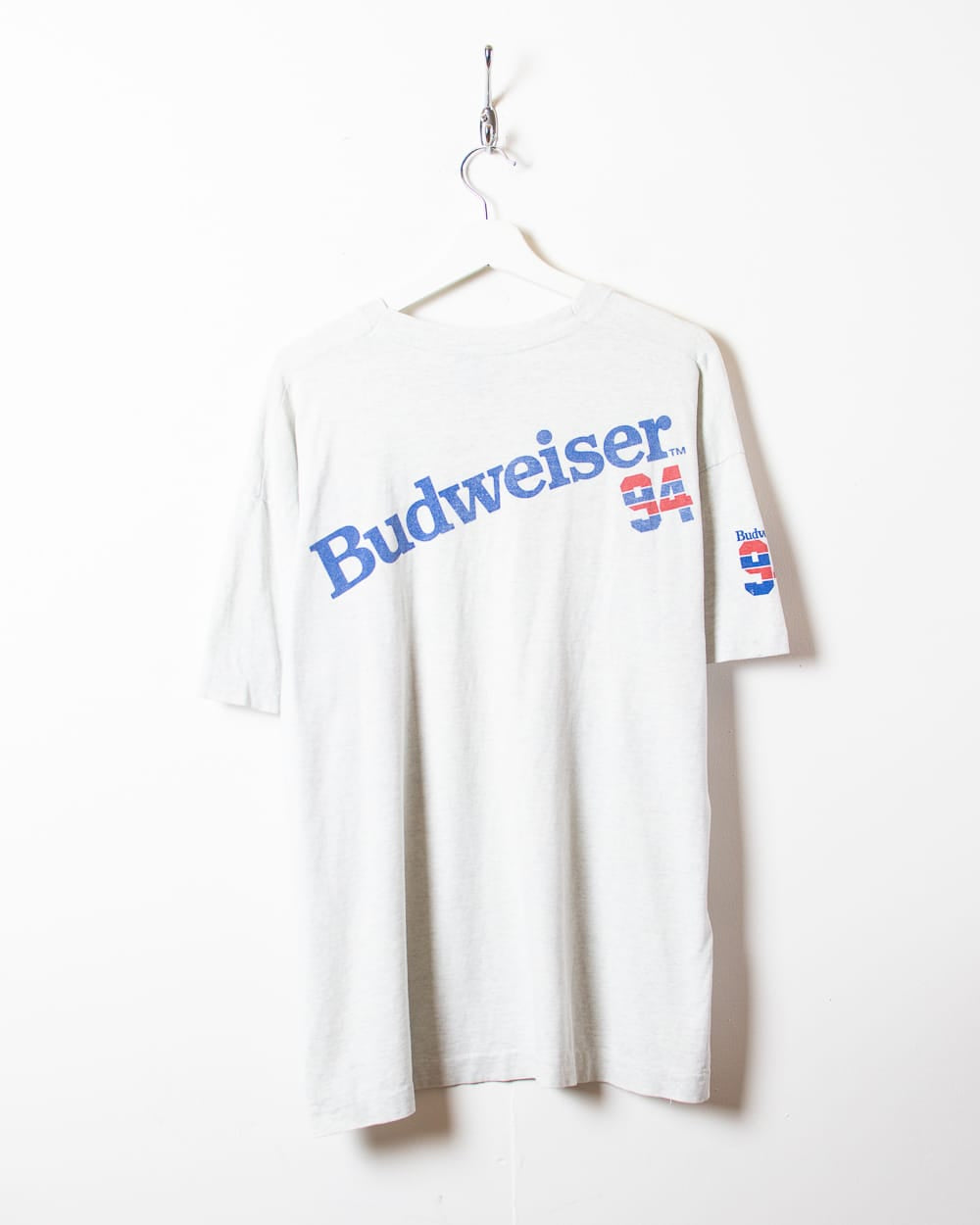 Stone Budweiser 94 Single Stitch T-Shirt - X-Large