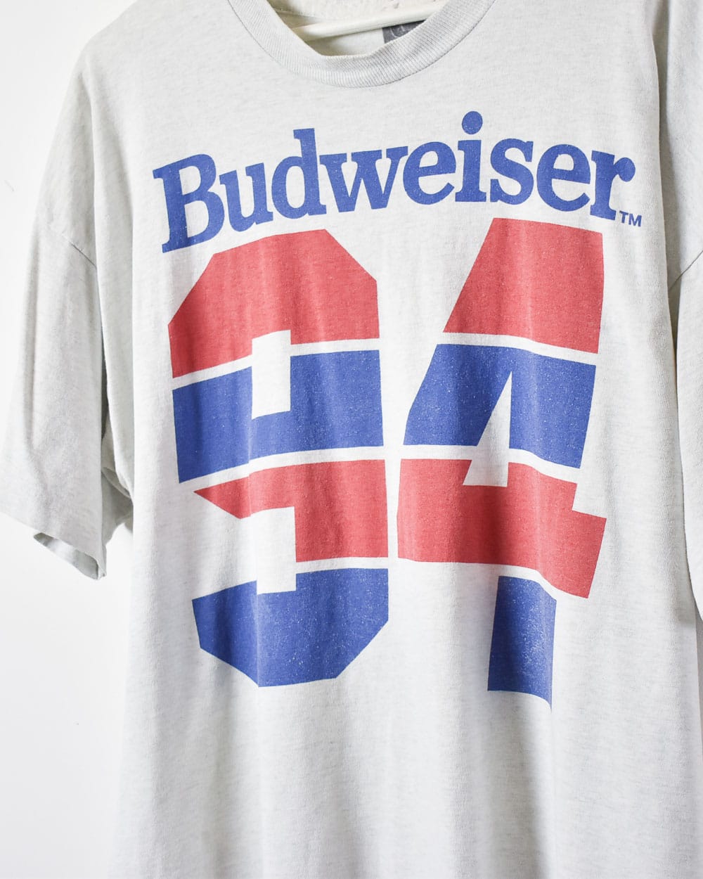 Vintage 90s Stone Budweiser 94 Single Stitch T-Shirt - X-Large Cotton –  Domno Vintage