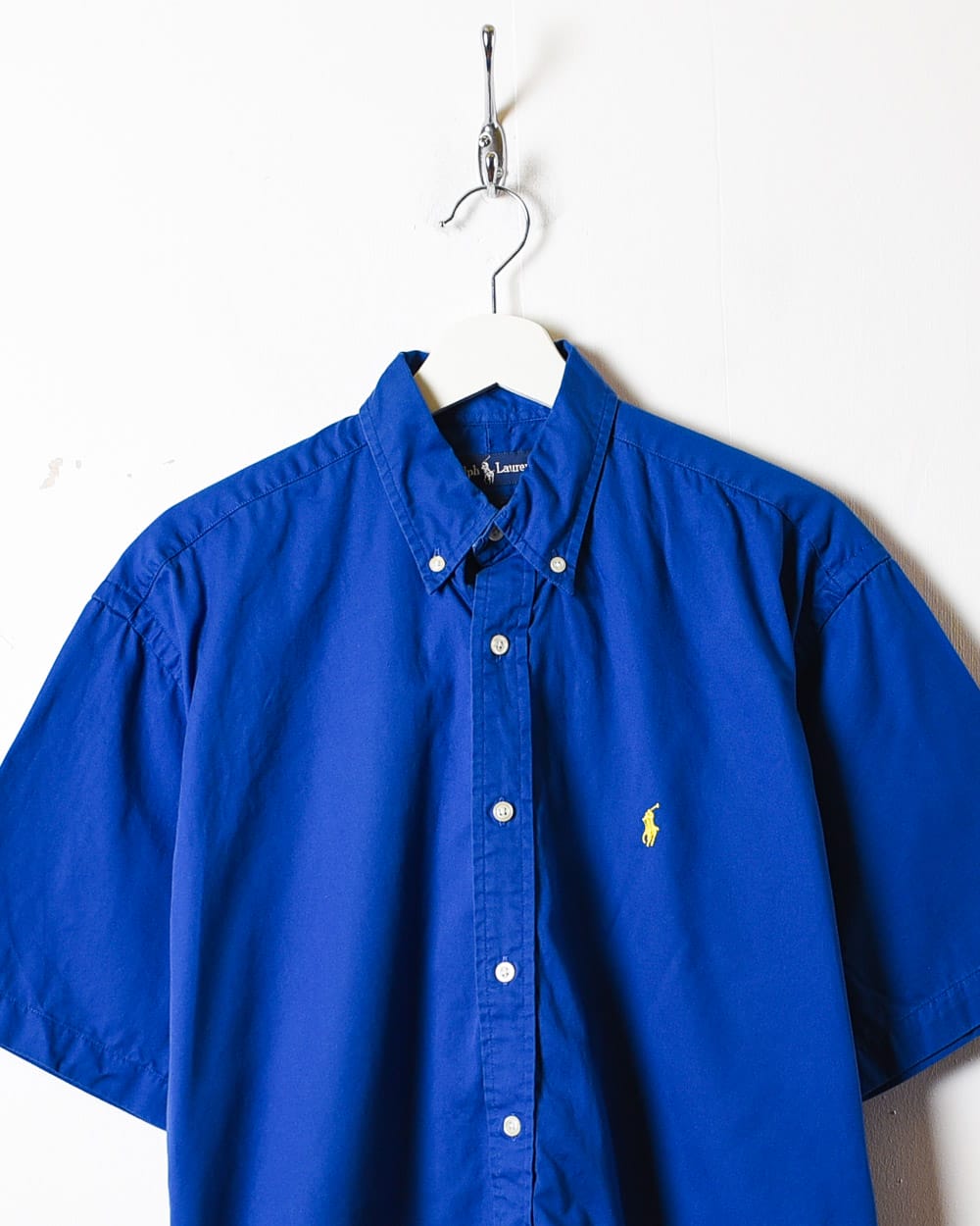 Blue Polo Ralph Lauren Blake Short Sleeved Shirt - Medium