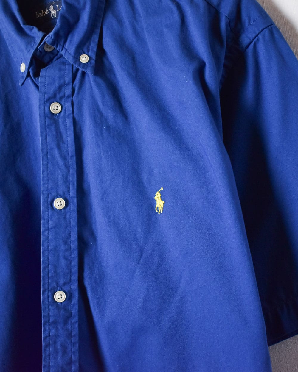 Blue Polo Ralph Lauren Blake Short Sleeved Shirt - Medium