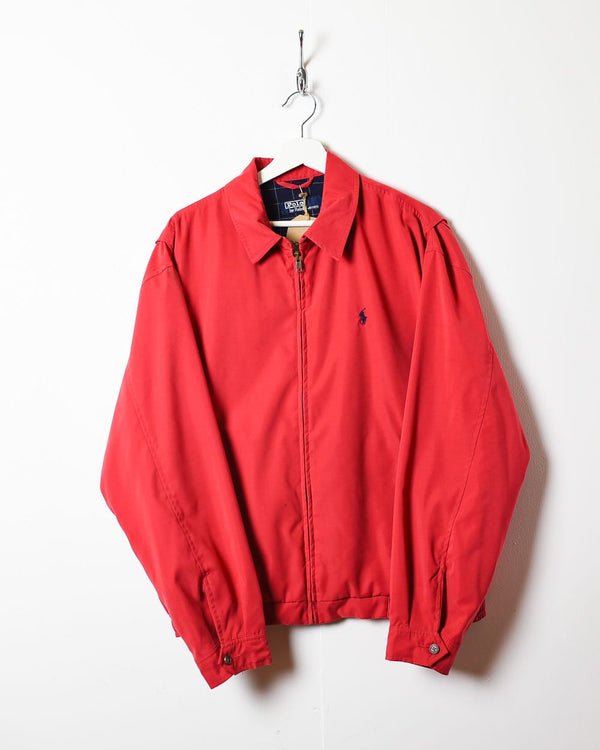 Red Ralph Lauren Harrington Jacket - Large