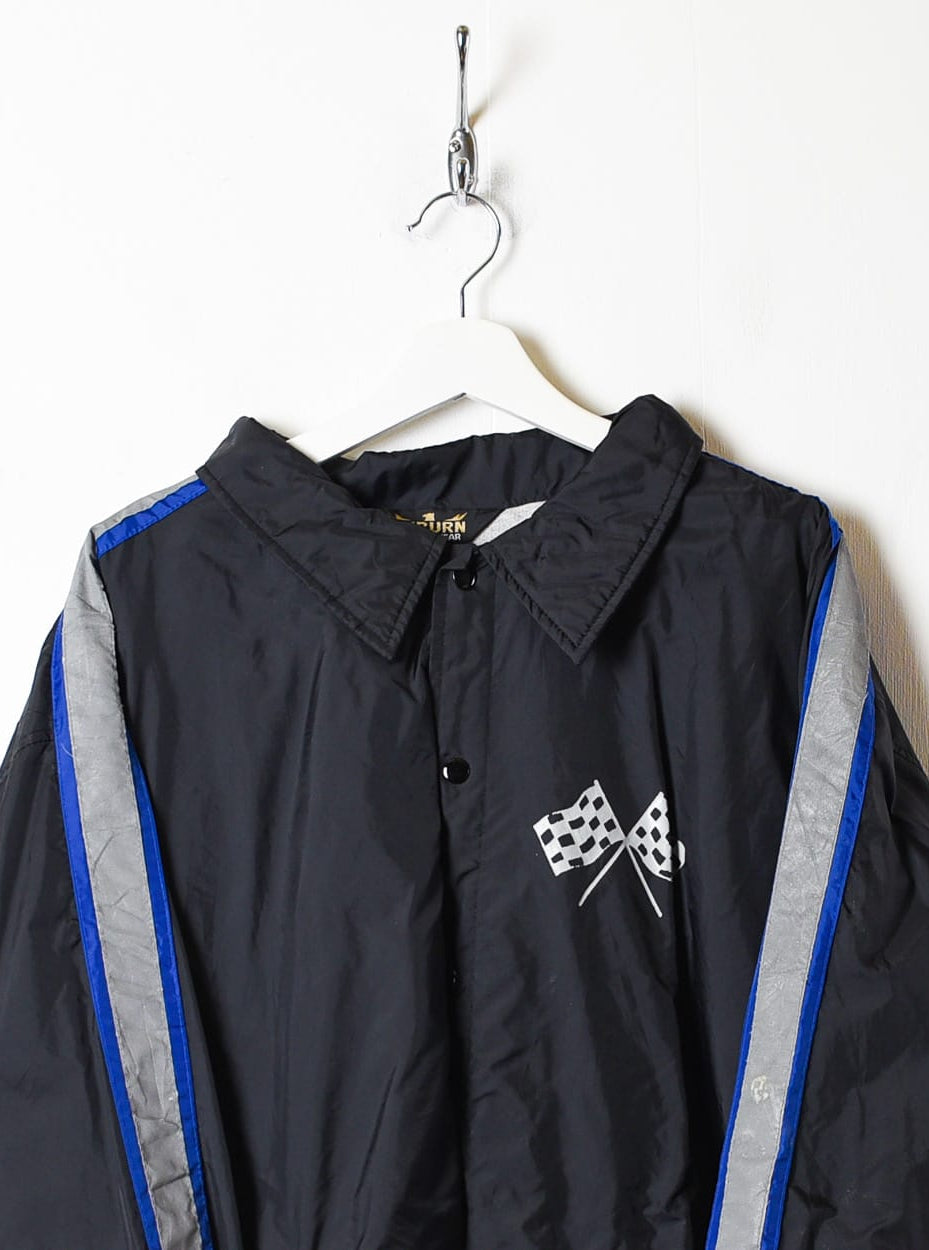 Black Auburn Sportswear Coach Jacket - XX-Large