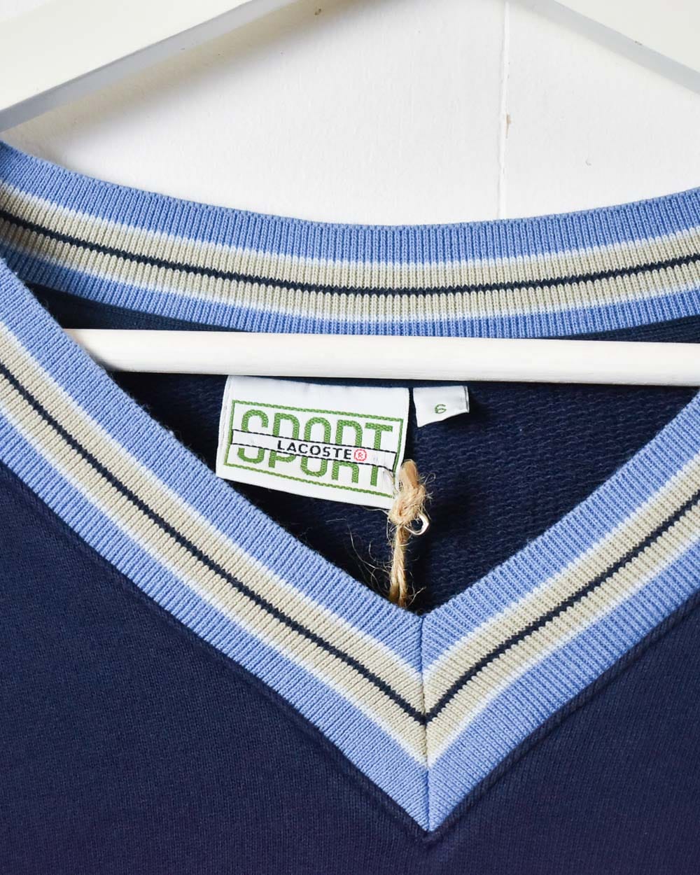 Navy Lacoste Sport Sweatshirt - Large