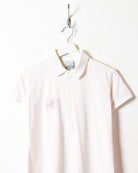 Pink Nike 72 Polo Shirt - Large Women's